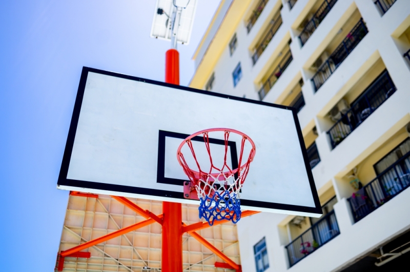 フィリピン留学 Cebu21 - B`CEBU-Basketball Court-2